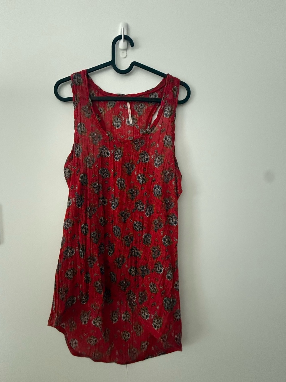 Free People Sleeveless Floral Top